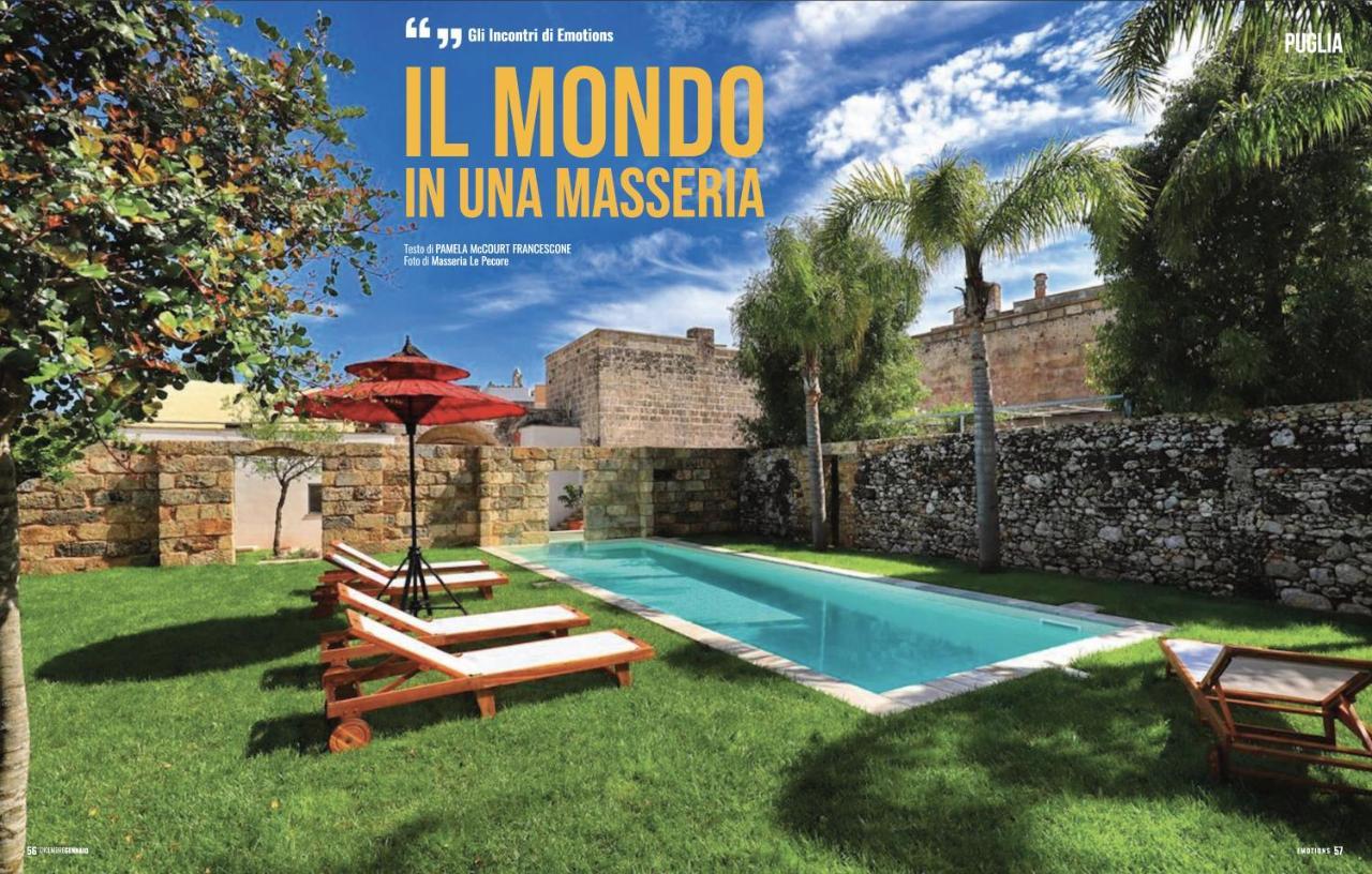 Masseria Delle Pecore Specchia Exteriér fotografie
